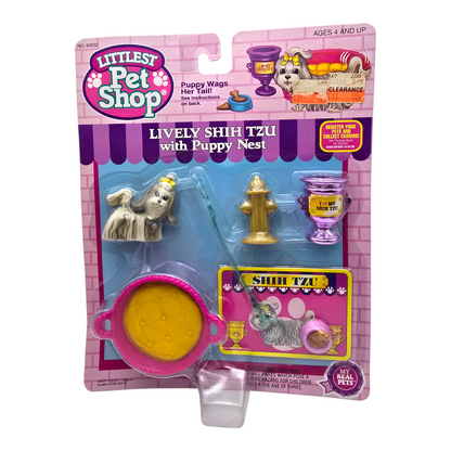 Littlest Pet shop Vintage Kenner Shitzu