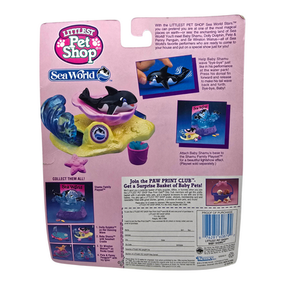 Littlest Pet shop Vintage Kenner Sea World Baby Shamu