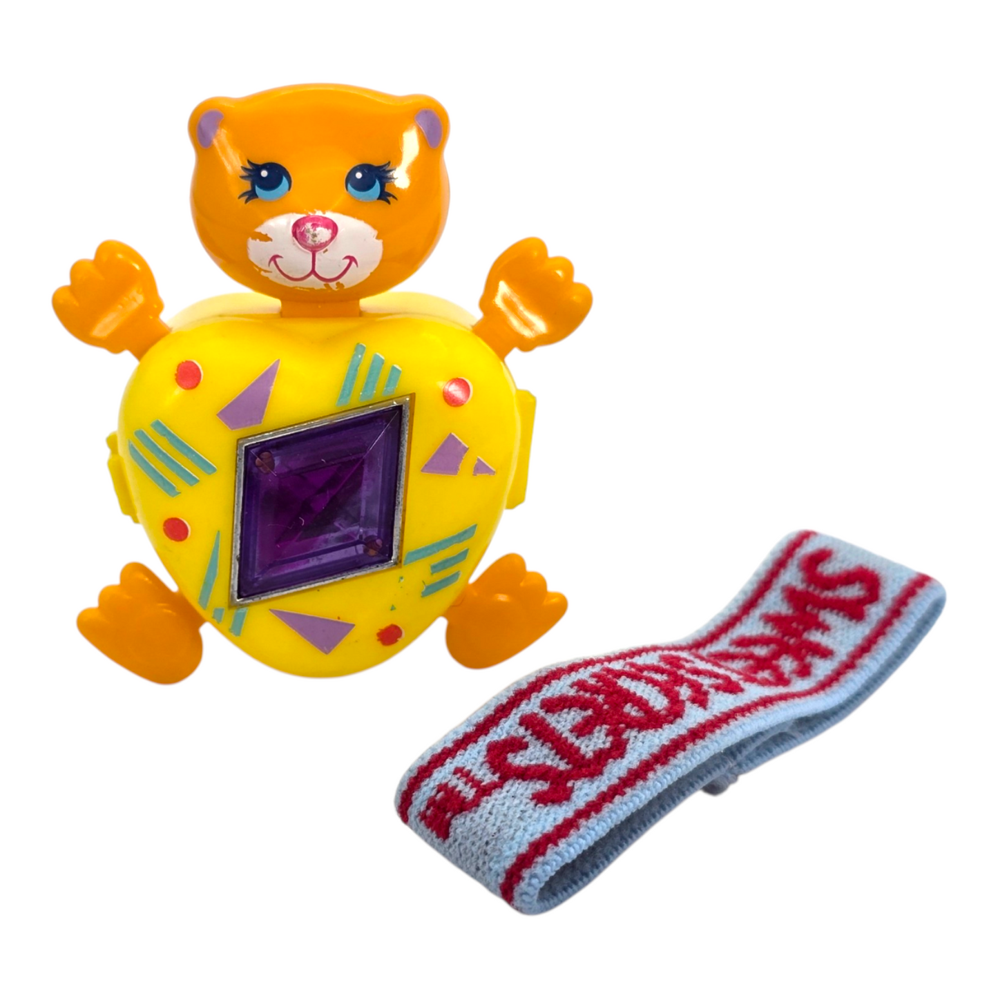 Pre-loved 💕 Sweet Secrets Vintage Galoob (Segunda mano, no nuevo) #3 Gato amarillo