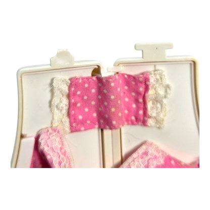 Pre-loved 💕 Sweet Secrets Vintage Galoob seguro cama roto. Si funciona (Segunda mano, no nuevo) #24 peine con pelirroja 2 accesorios