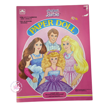 Libro de muñecas de Papel Vintage Barbie