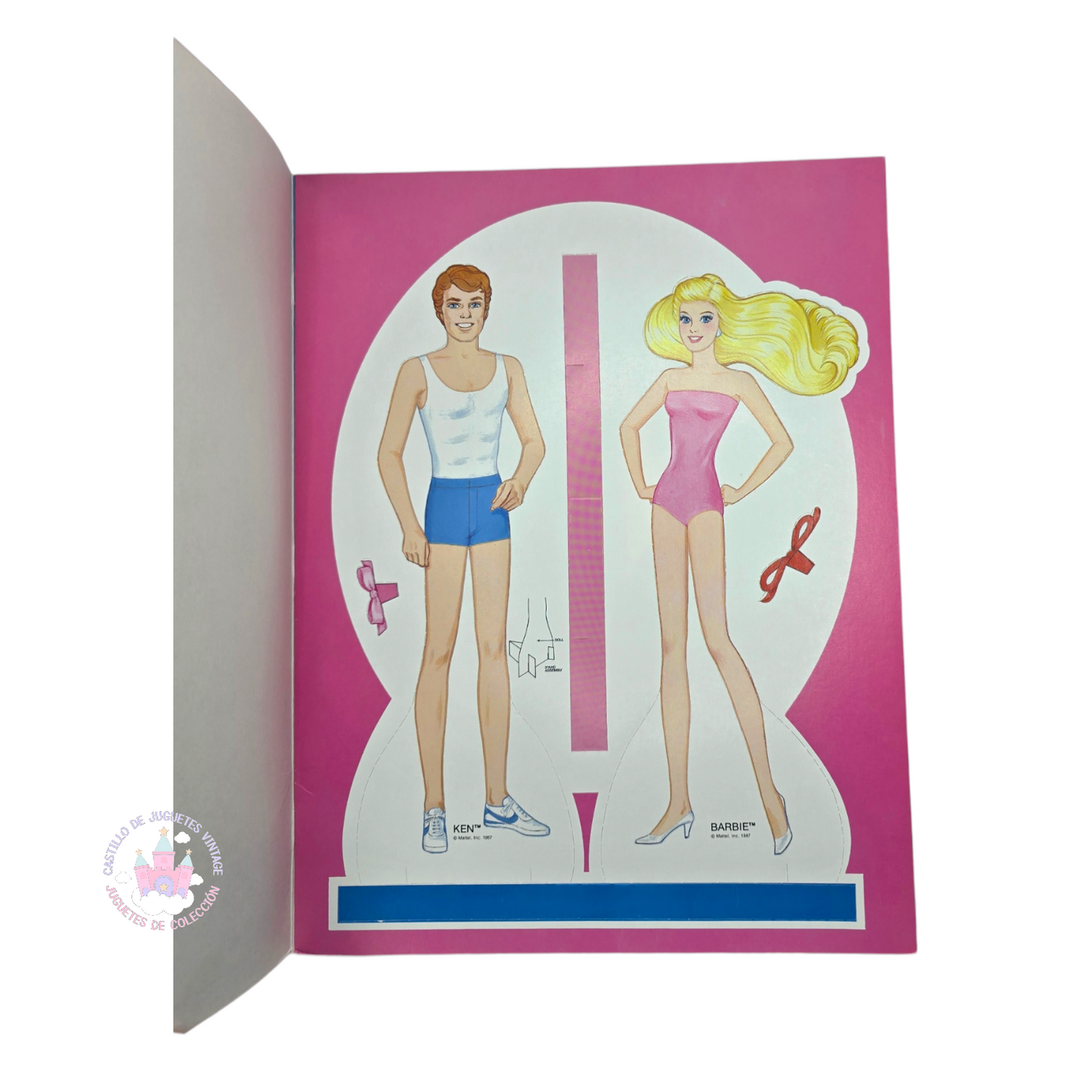 Libro de muñecas de Papel Vintage Barbie