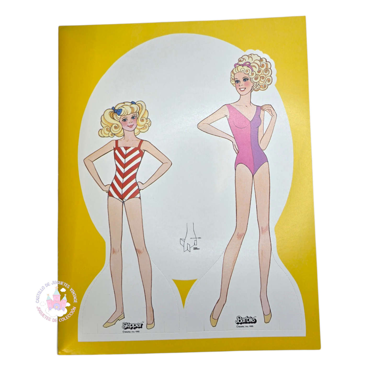 Libro de muñecas de Papel Vintage Barbie