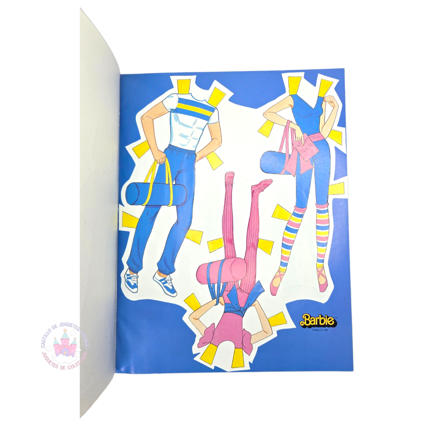 Libro de muñecas de Papel Vintage Barbie