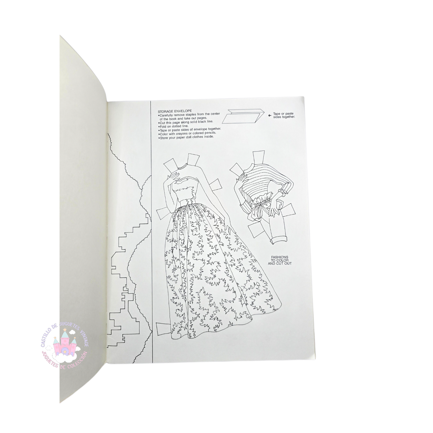 Libro de muñecas de Papel Vintage Barbie