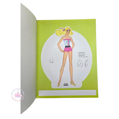 Libro de muñecas de Papel Vintage Barbie