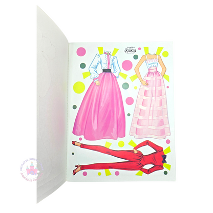 Libro de muñecas de Papel Vintage Barbie