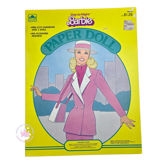 Libro de muñecas de Papel Vintage Barbie