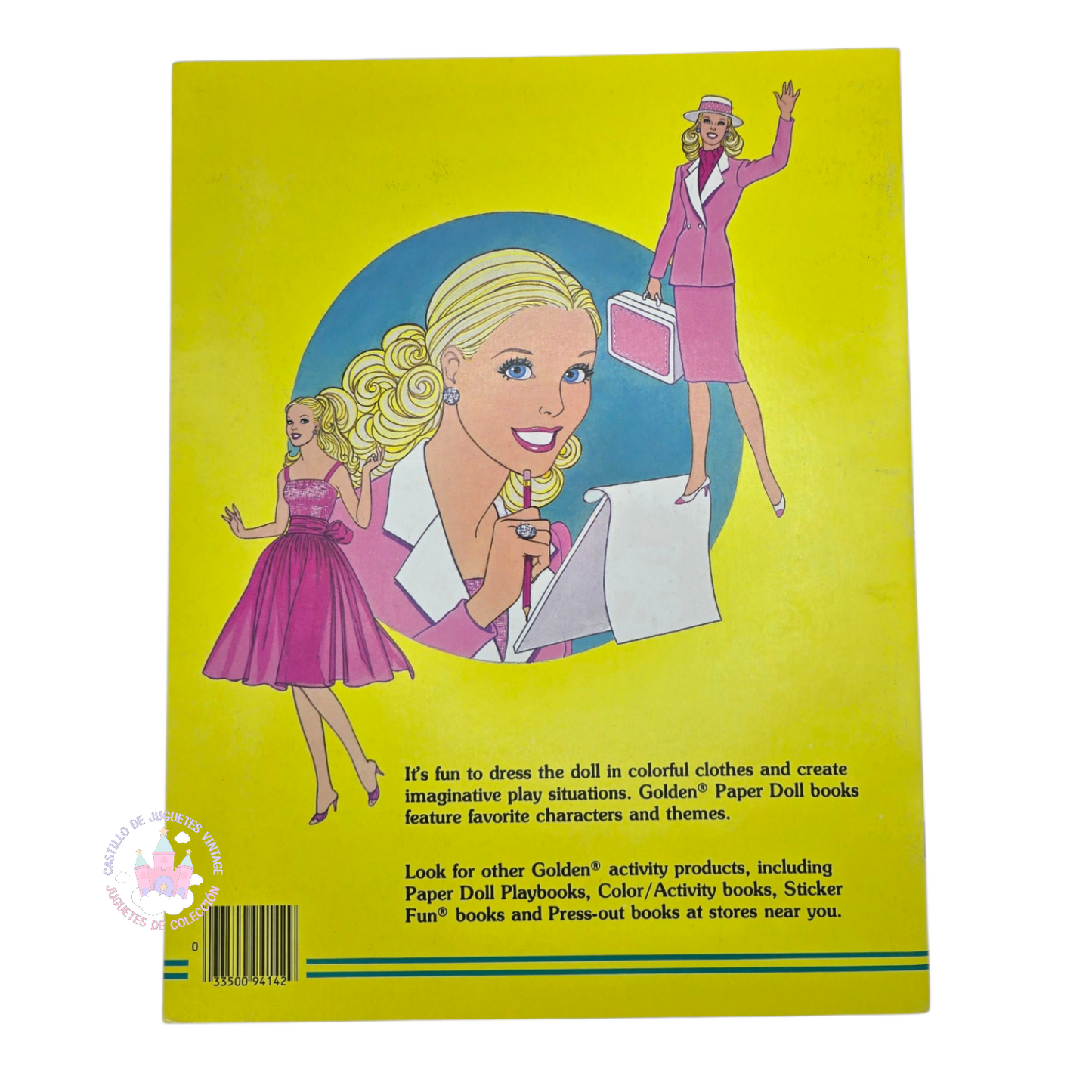 Libro de muñecas de Papel Vintage Barbie