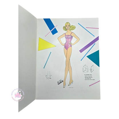 Libro de muñecas de Papel Vintage Barbie