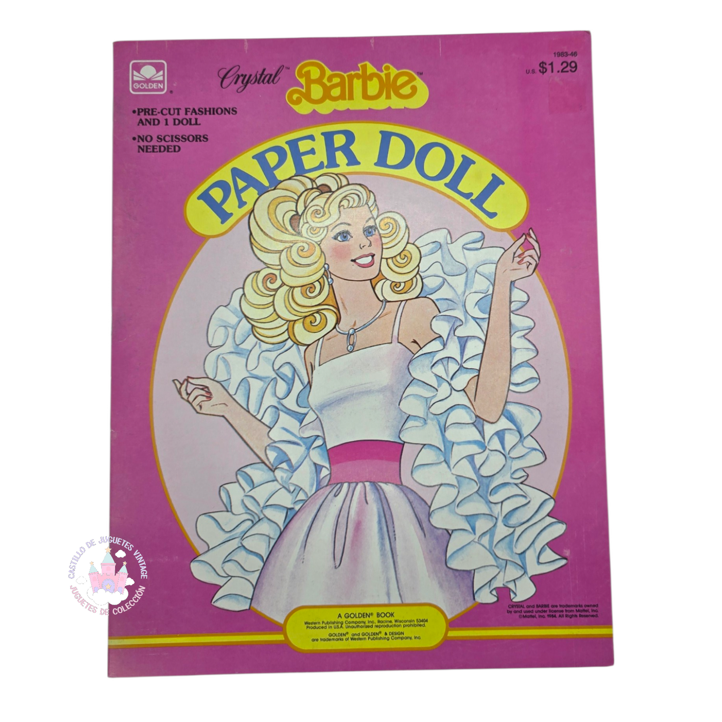 Libro de muñecas de Papel Vintage Barbie