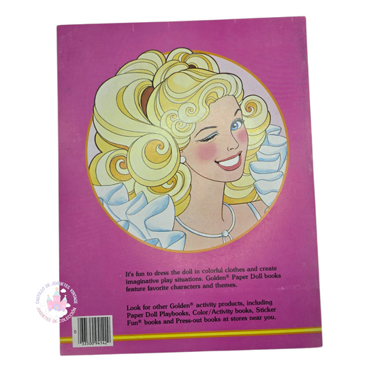 Libro de muñecas de Papel Vintage Barbie