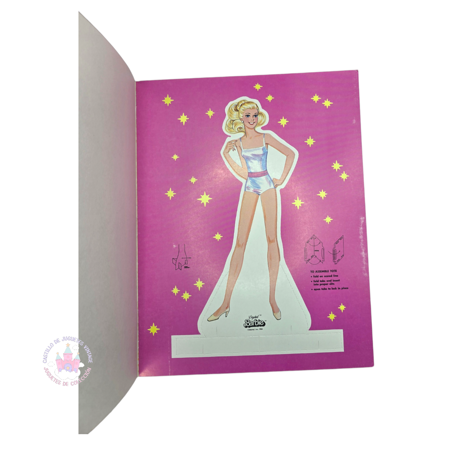 Libro de muñecas de Papel Vintage Barbie