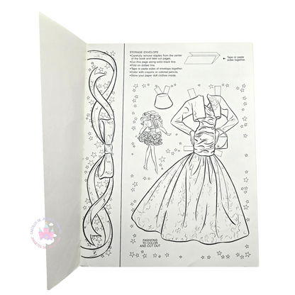 Libro de muñecas de Papel Vintage Barbie