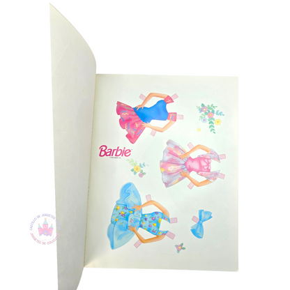 Libro de muñecas de Papel Vintage Barbie