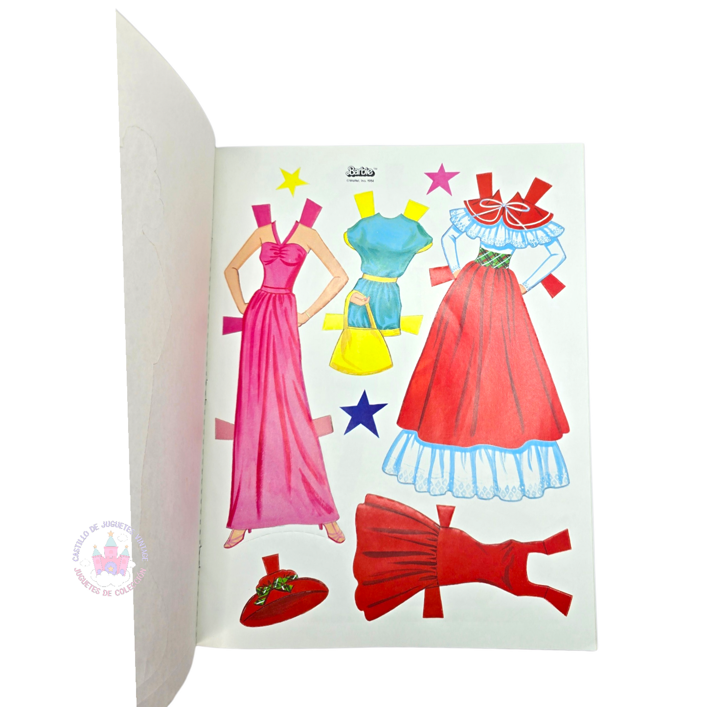 Libro de muñecas de Papel Vintage Barbie