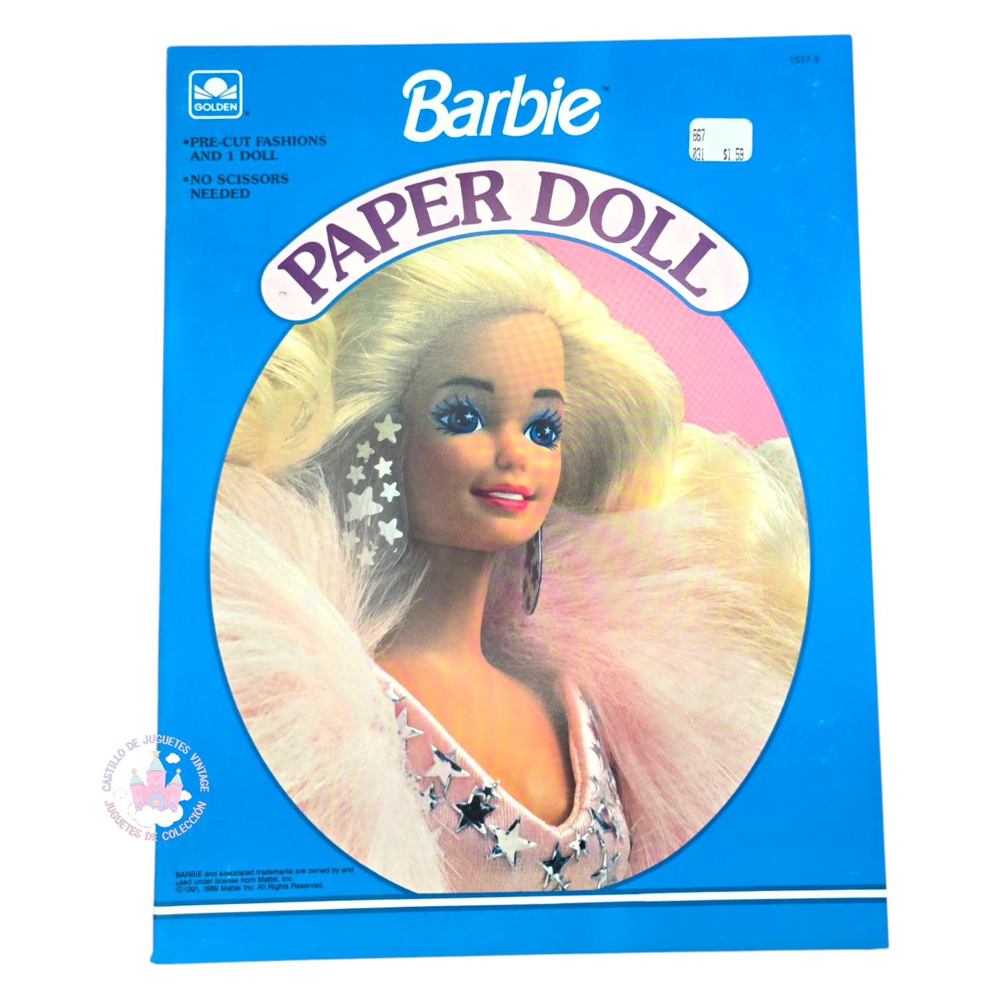 Libro de muñecas de Papel Vintage Barbie