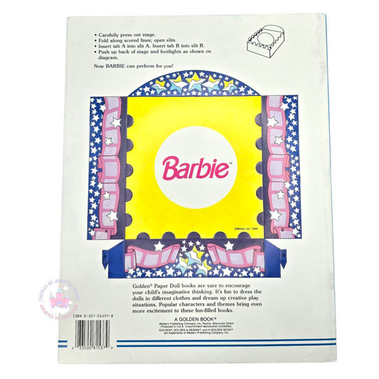 Libro de muñecas de Papel Vintage Barbie