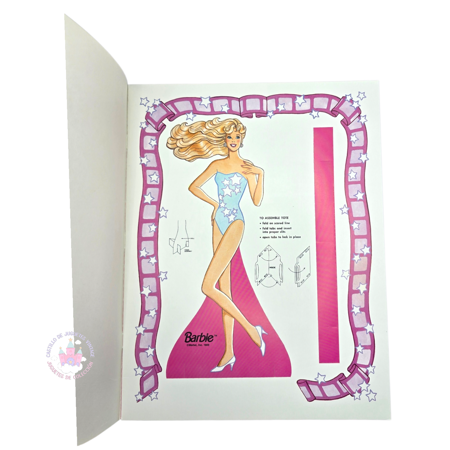 Libro de muñecas de Papel Vintage Barbie