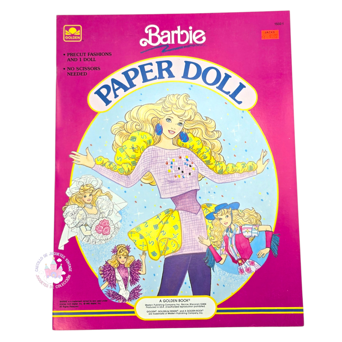 Libro de muñecas de Papel Vintage Barbie