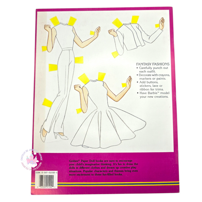 Libro de muñecas de Papel Vintage Barbie