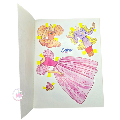 Libro de muñecas de Papel Vintage Barbie