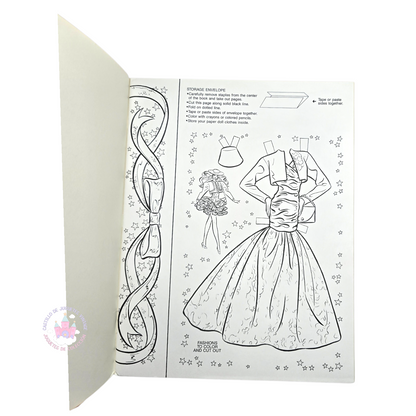 Libro de muñecas de Papel Vintage Barbie