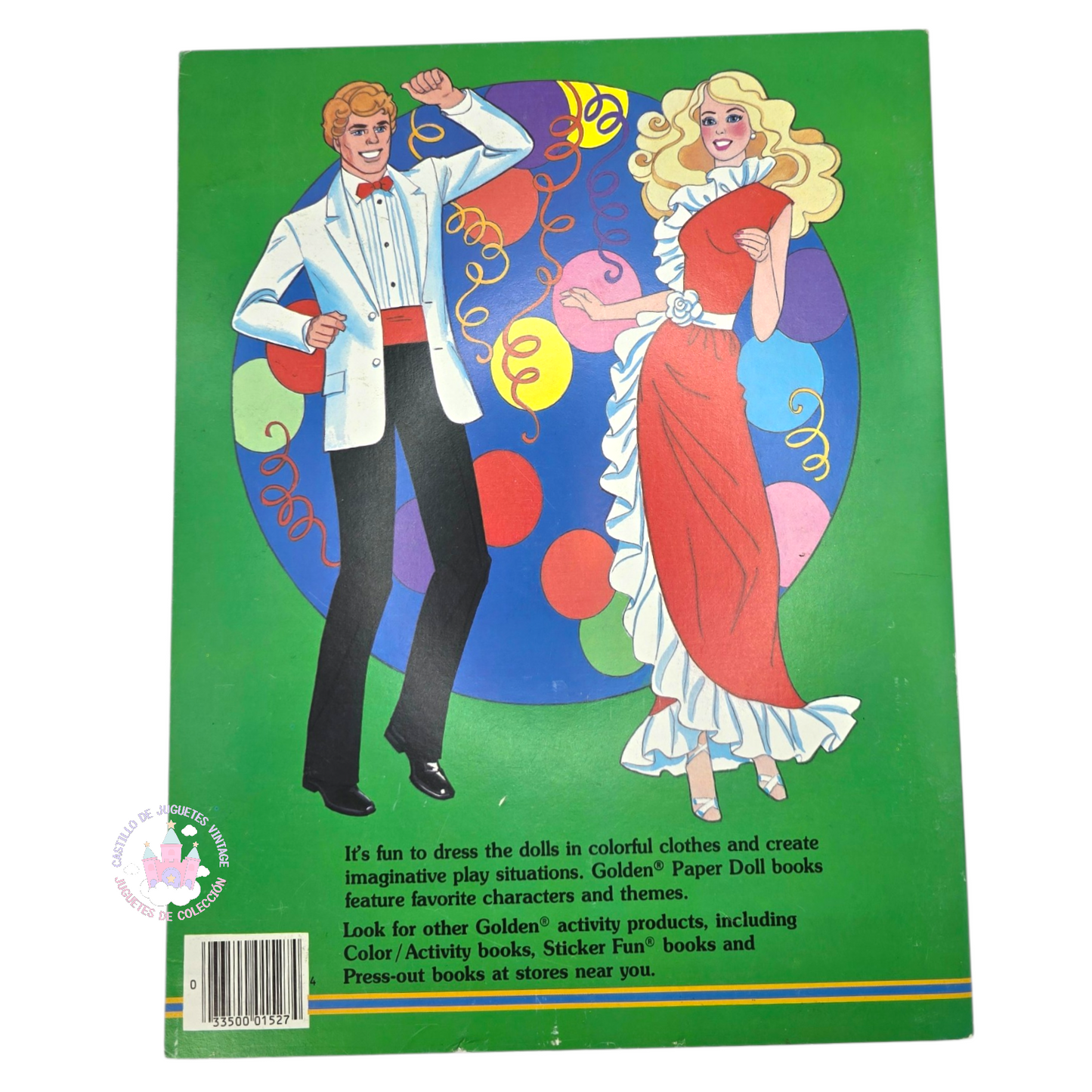 Libro de muñecas de Papel Vintage Barbie