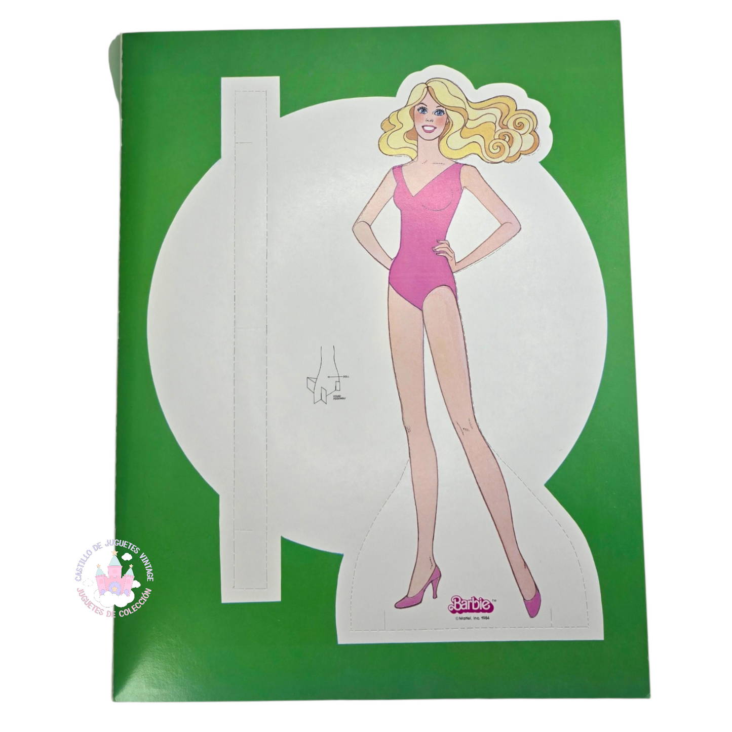 Libro de muñecas de Papel Vintage Barbie