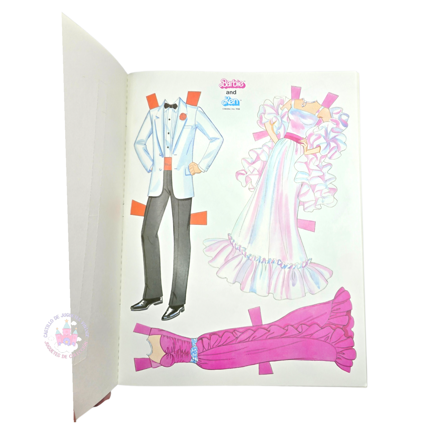 Libro de muñecas de Papel Vintage Barbie