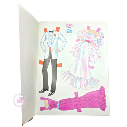 Libro de muñecas de Papel Vintage Barbie
