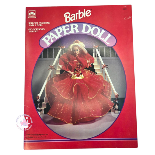 Libro de muñecas de Papel Vintage Barbie