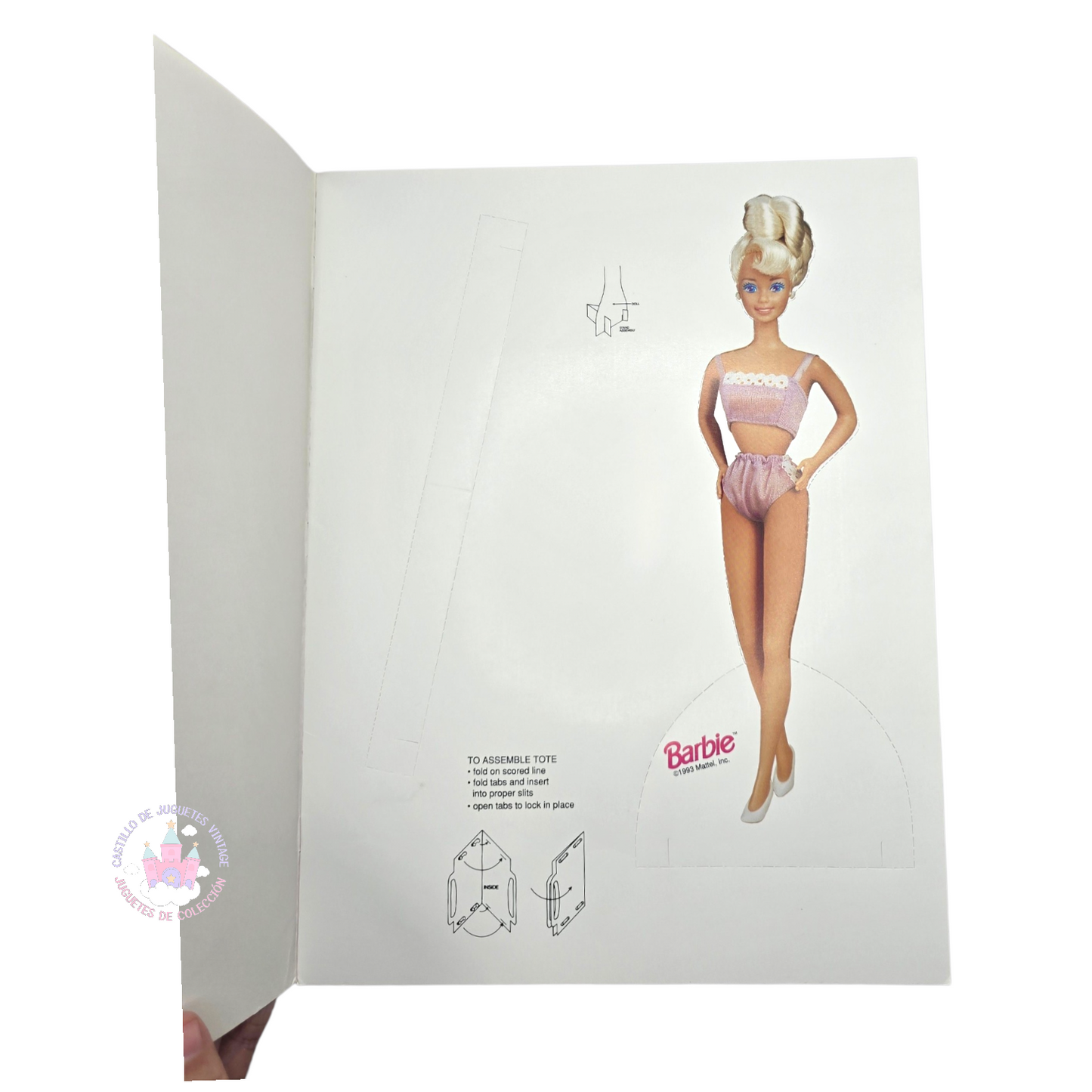 Libro de muñecas de Papel Vintage Barbie