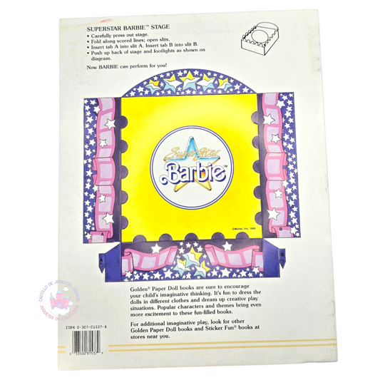 Libro de muñecas de Papel Vintage Barbie