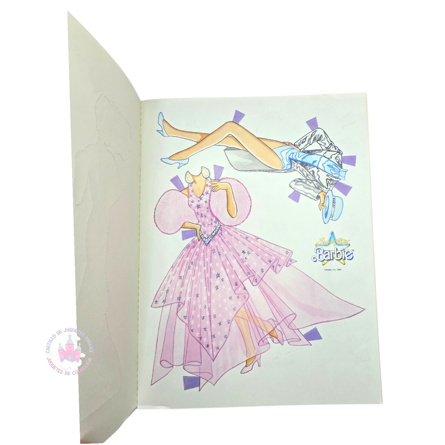 Libro de muñecas de Papel Vintage Barbie