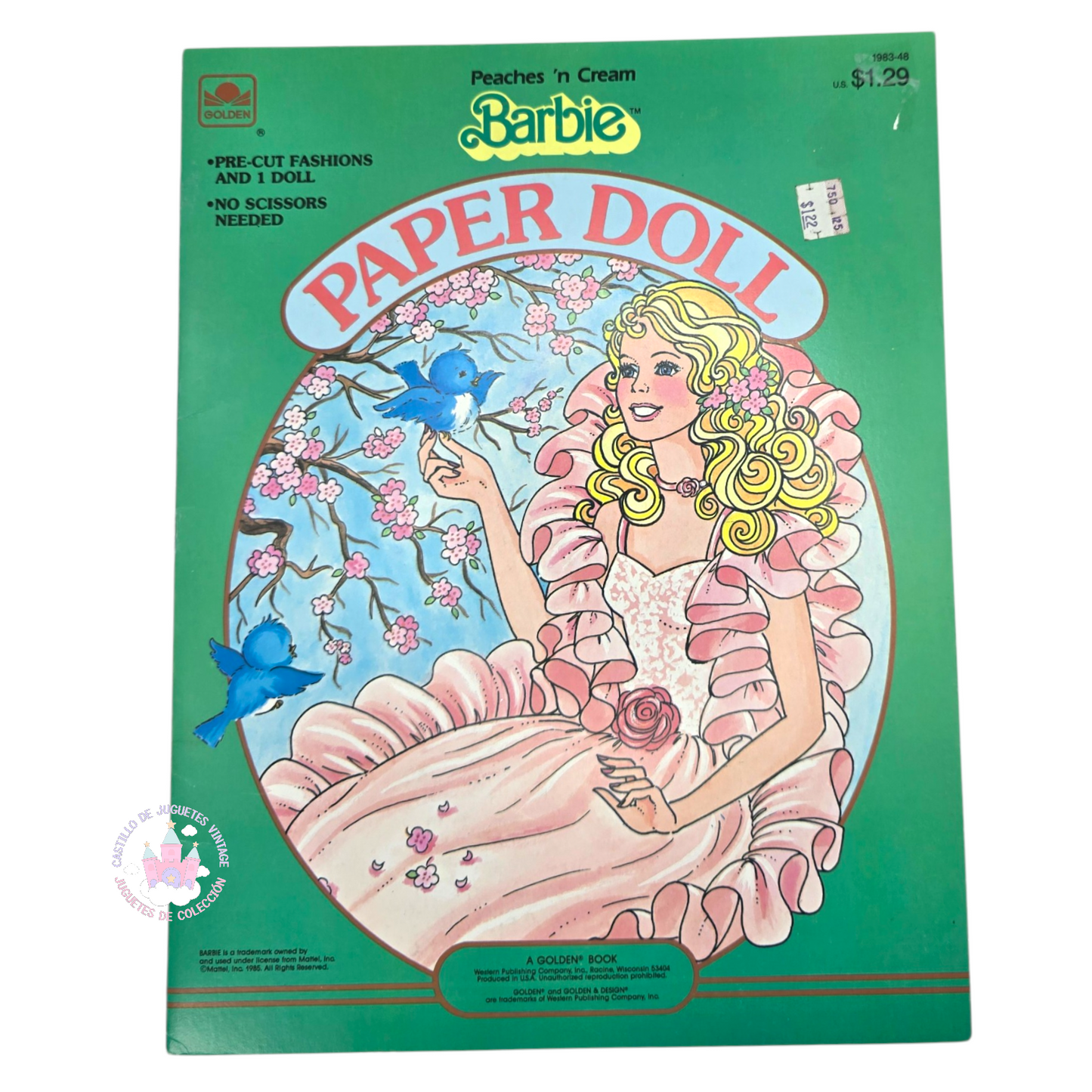 Libro de muñecas de Papel Vintage Barbie