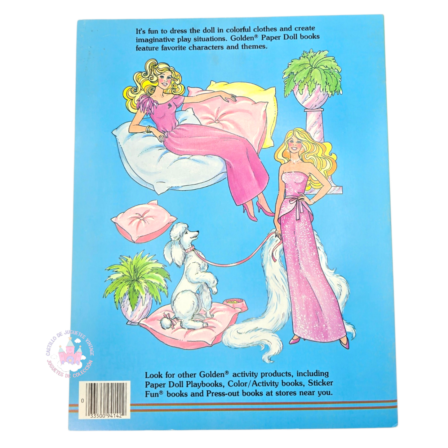 Libro de muñecas de Papel Vintage Barbie
