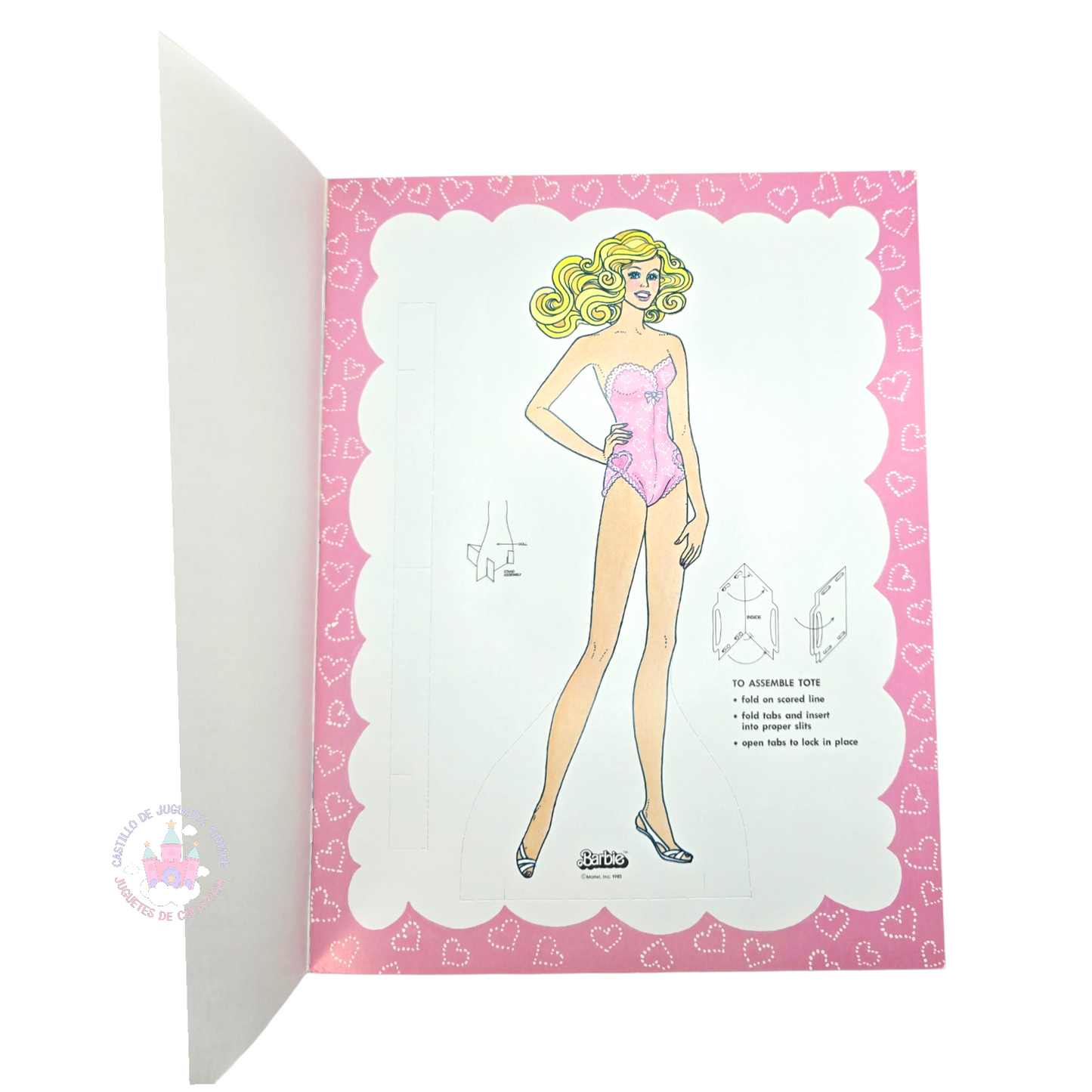 Libro de muñecas de Papel Vintage Barbie
