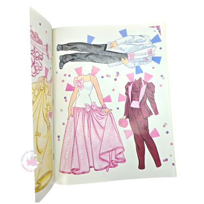 Libro de muñecas de Papel Vintage Barbie