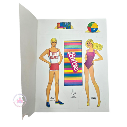 Libro de muñecas de Papel Vintage Barbie