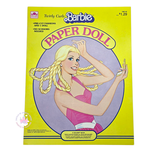 Libro de muñecas de Papel Vintage Barbie