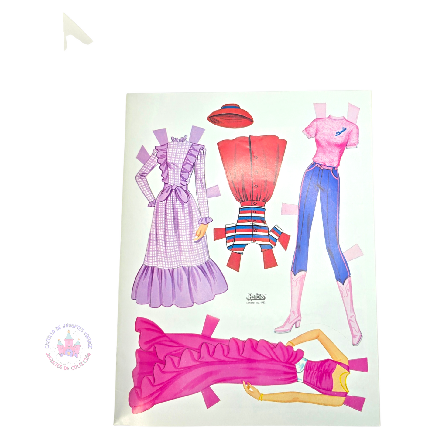 Libro de muñecas de Papel Vintage Barbie
