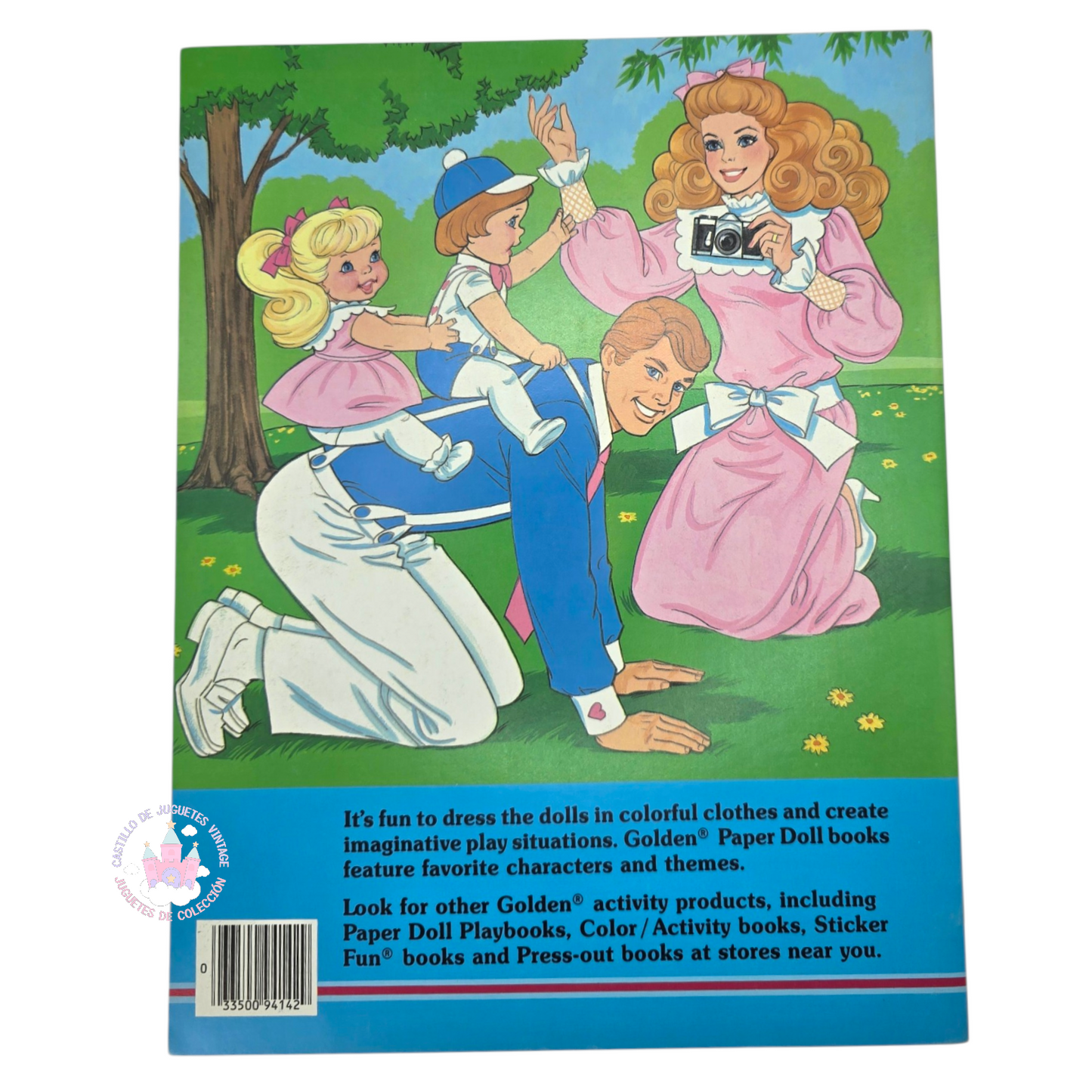 Libro de muñecas de Papel Vintage Barbie