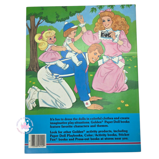 Libro de muñecas de Papel Vintage Barbie