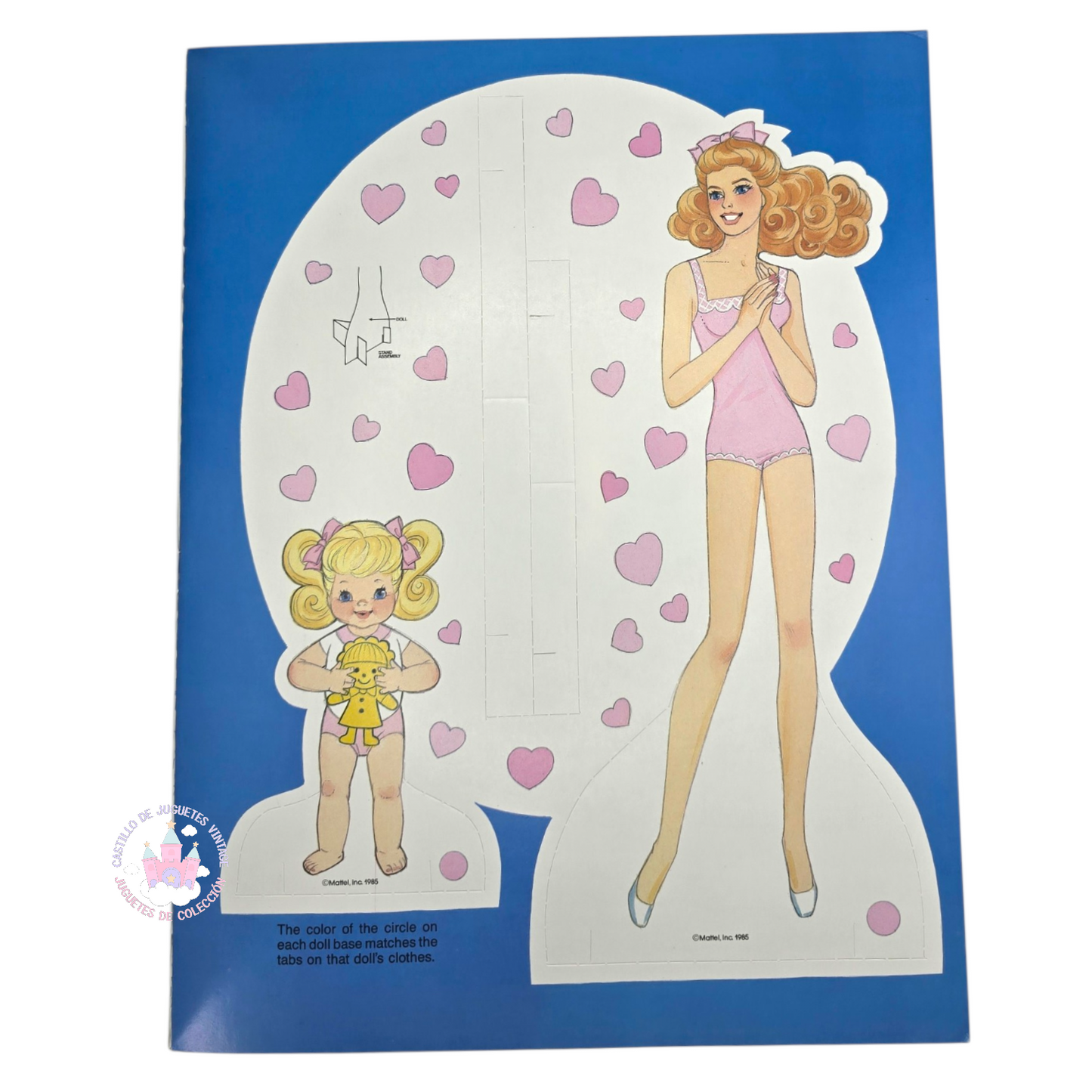 Libro de muñecas de Papel Vintage Barbie