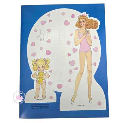 Libro de muñecas de Papel Vintage Barbie