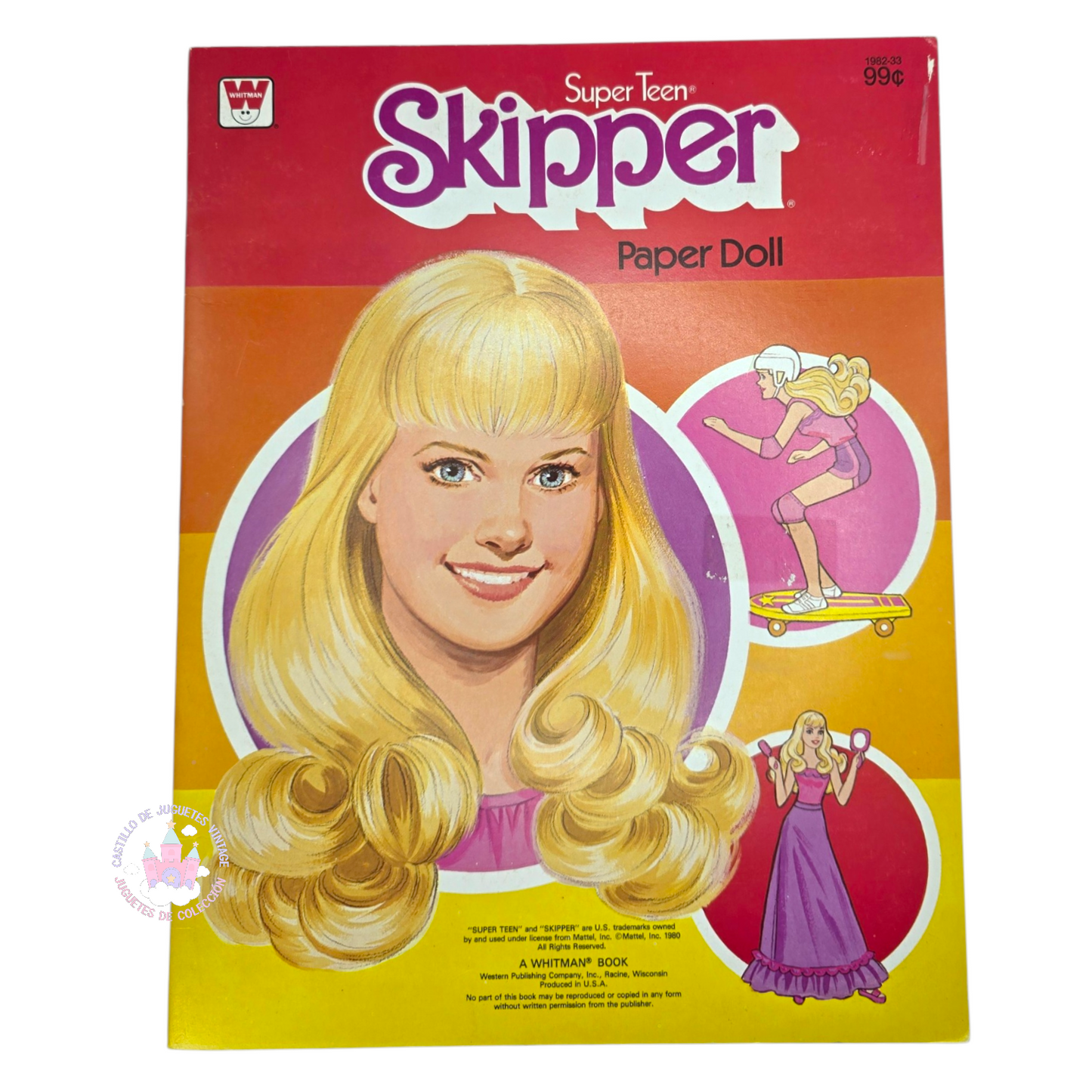 Libro de muñecas de Papel Vintage Barbie
