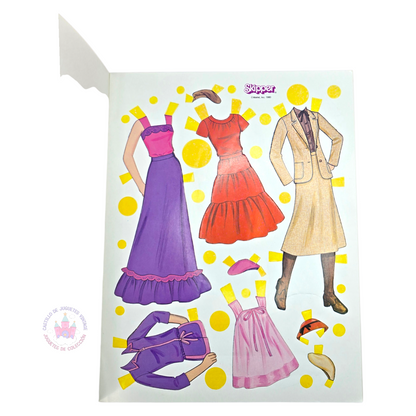 Libro de muñecas de Papel Vintage Barbie