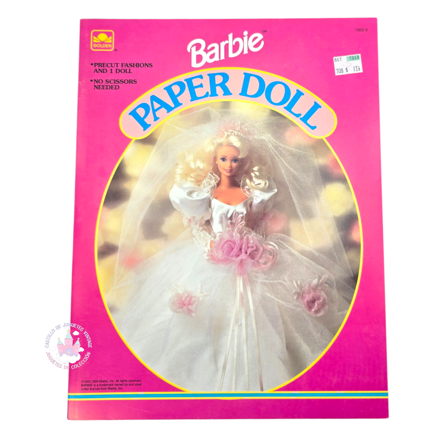 Libro de muñecas de Papel Vintage Barbie