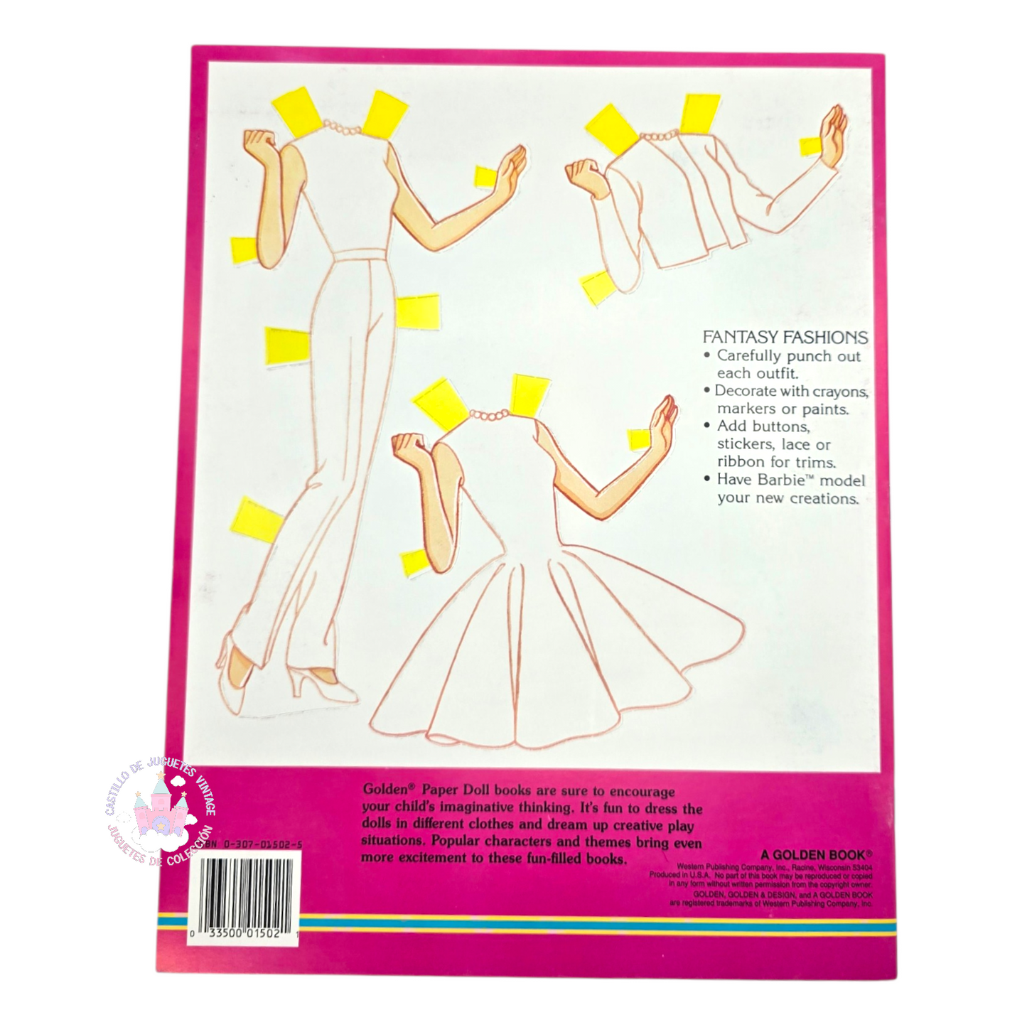 Libro de muñecas de Papel Vintage Barbie